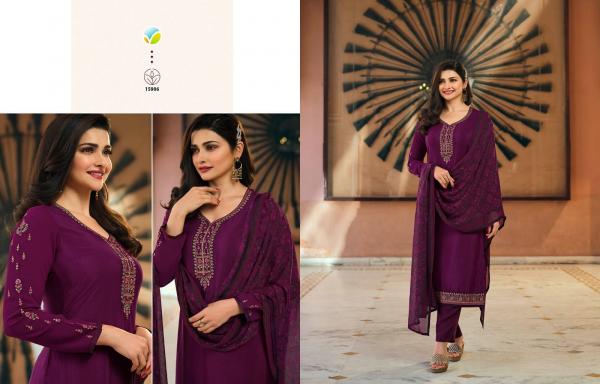 Vinay Silkina Royal Crepe 35 Festive Wear Embroidery Salwar Suits